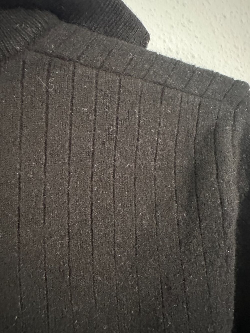Ralph Lauren Purple Label Luxury Cashmere Black Sweater Women’s M Made In Italy - Picture 10 of 12